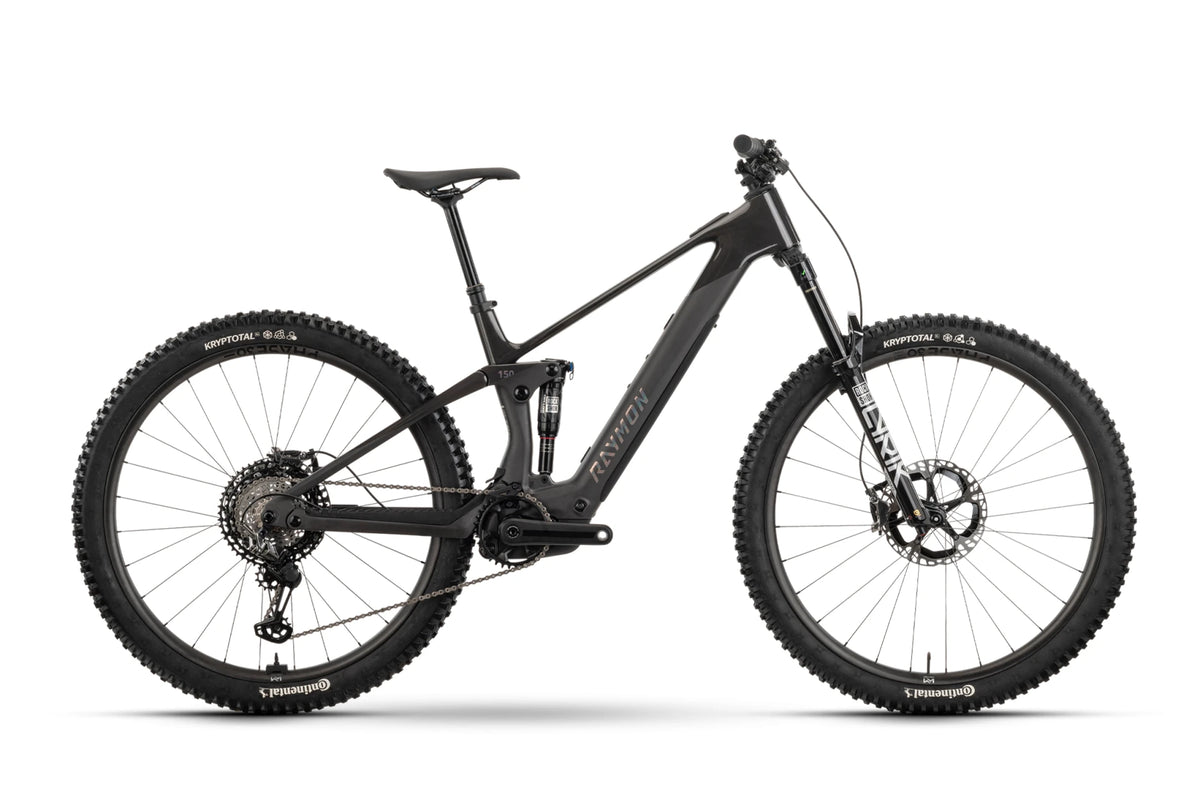 raymon trekkingrad Airok Ultra 2025 Bequeme Fitnesshandschuhe Fliz Pedal Custom-made Less Durchmesser:Ø 80 mm/125 mm