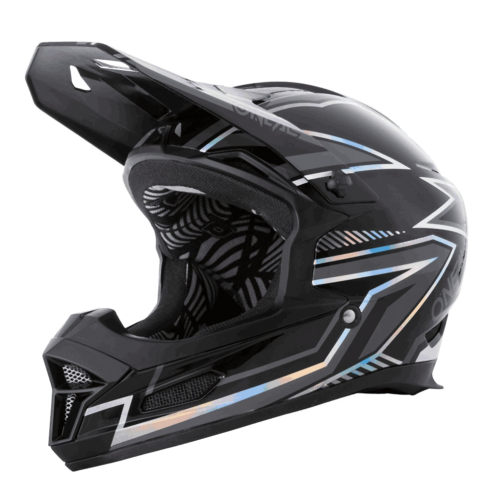 O'Neal Fury Helmet Rapid - Liquid-Life #Wähle Deine Farbe_Schwarz