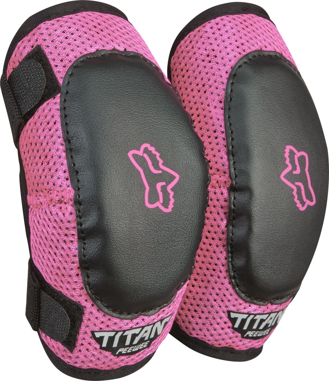 Fox Peewee Titan Elbow Grd #Wähle Deine Farbe_Black/Pink