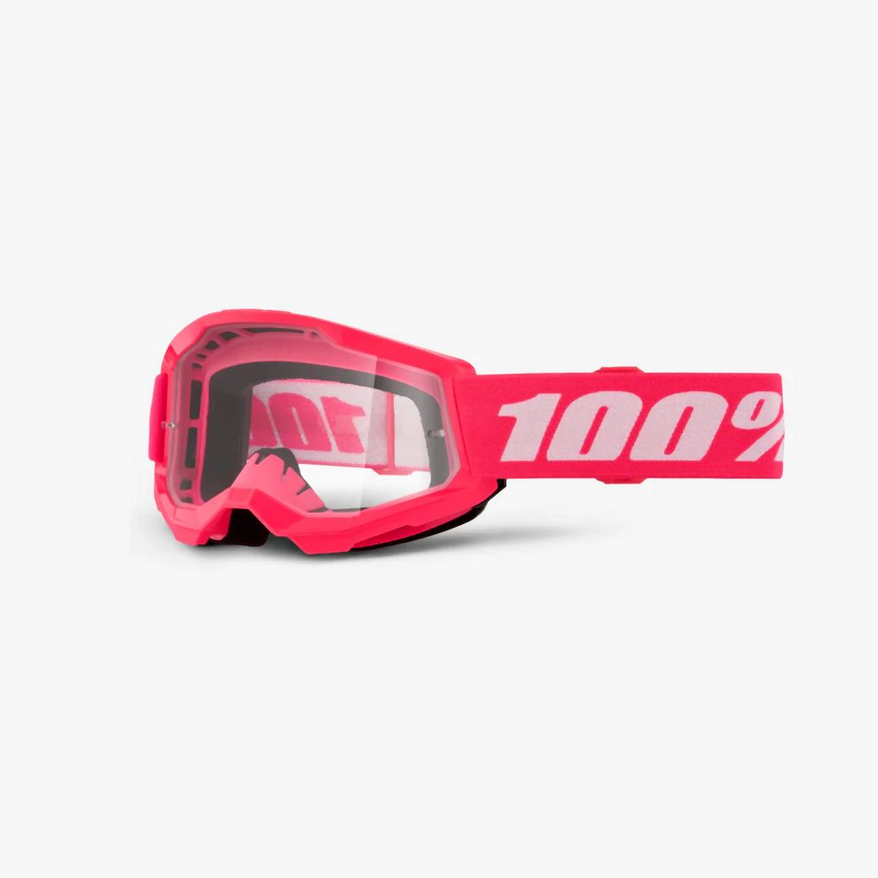 100% Strata 2 Junior Goggle - Clear Lens 2024