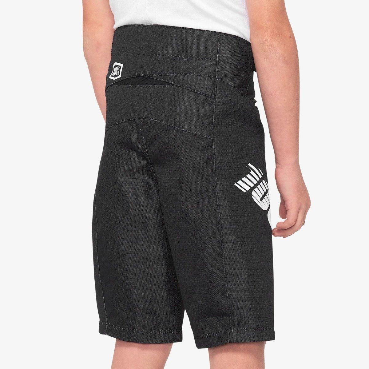 100% R-Core Youth DH Short - Liquid-Life #Wähle Deine Farbe_Black