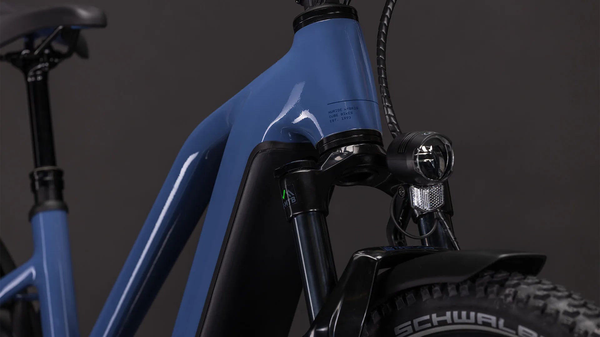 Cube Nuride Hybrid EXC 800 jeansblue´n´blue Trapeze 2026