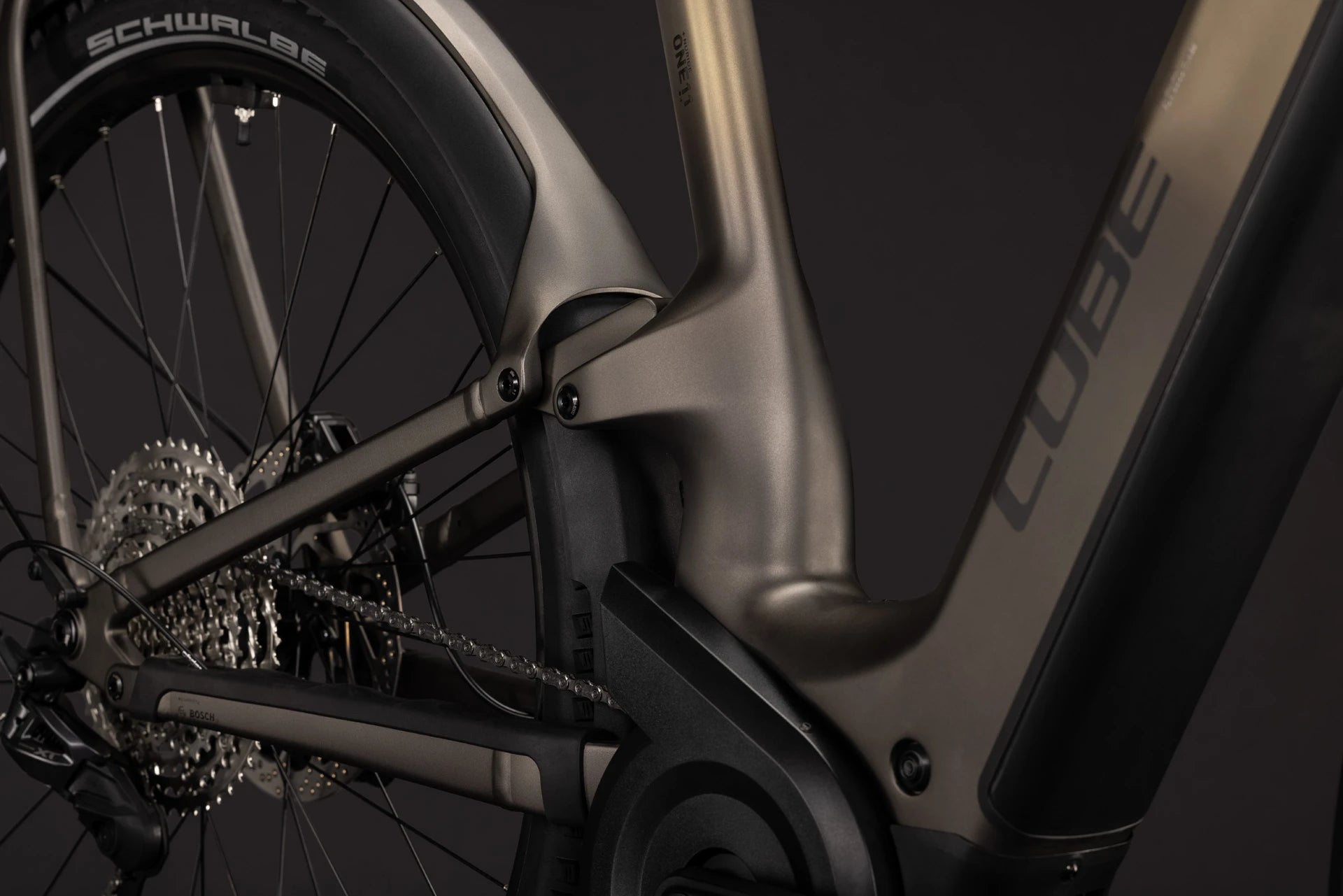 Cube Nuride Hybrid ONE11 HPC SLX 800 goldenbrown´n´black EE 2027