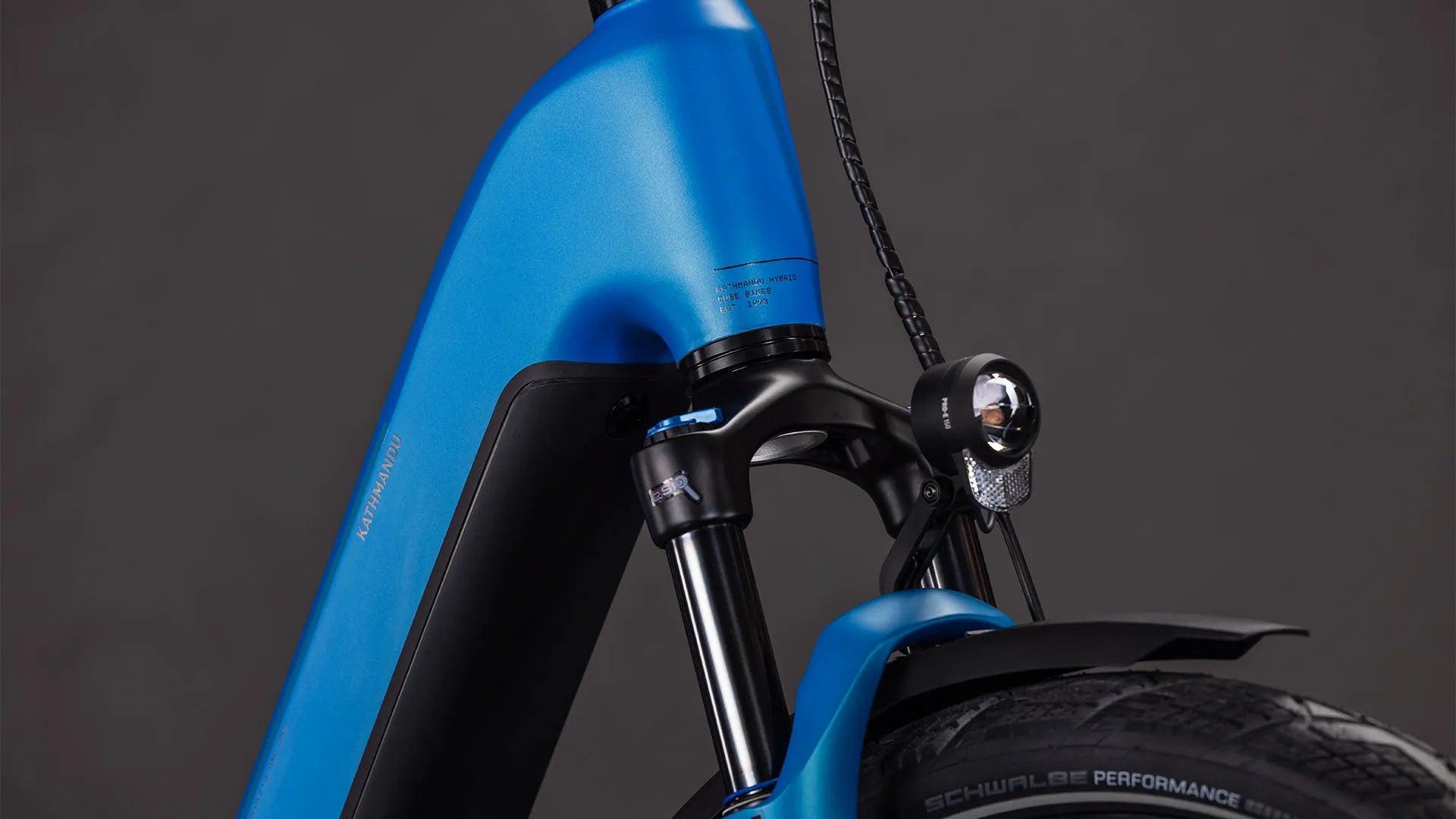 Cube Kathmandu Hybrid Comfort Pro 800 azure´n´black Tiefeinsteiger 2026