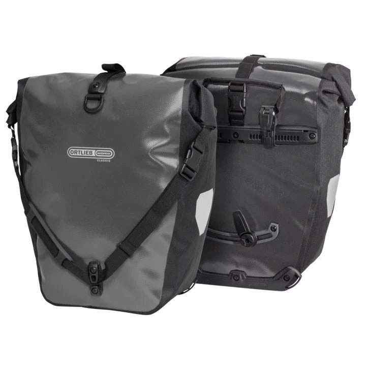 Ortlieb Back-Roller Classic - Liquid-Life #Wähle Deine Farbe_asphalt-black