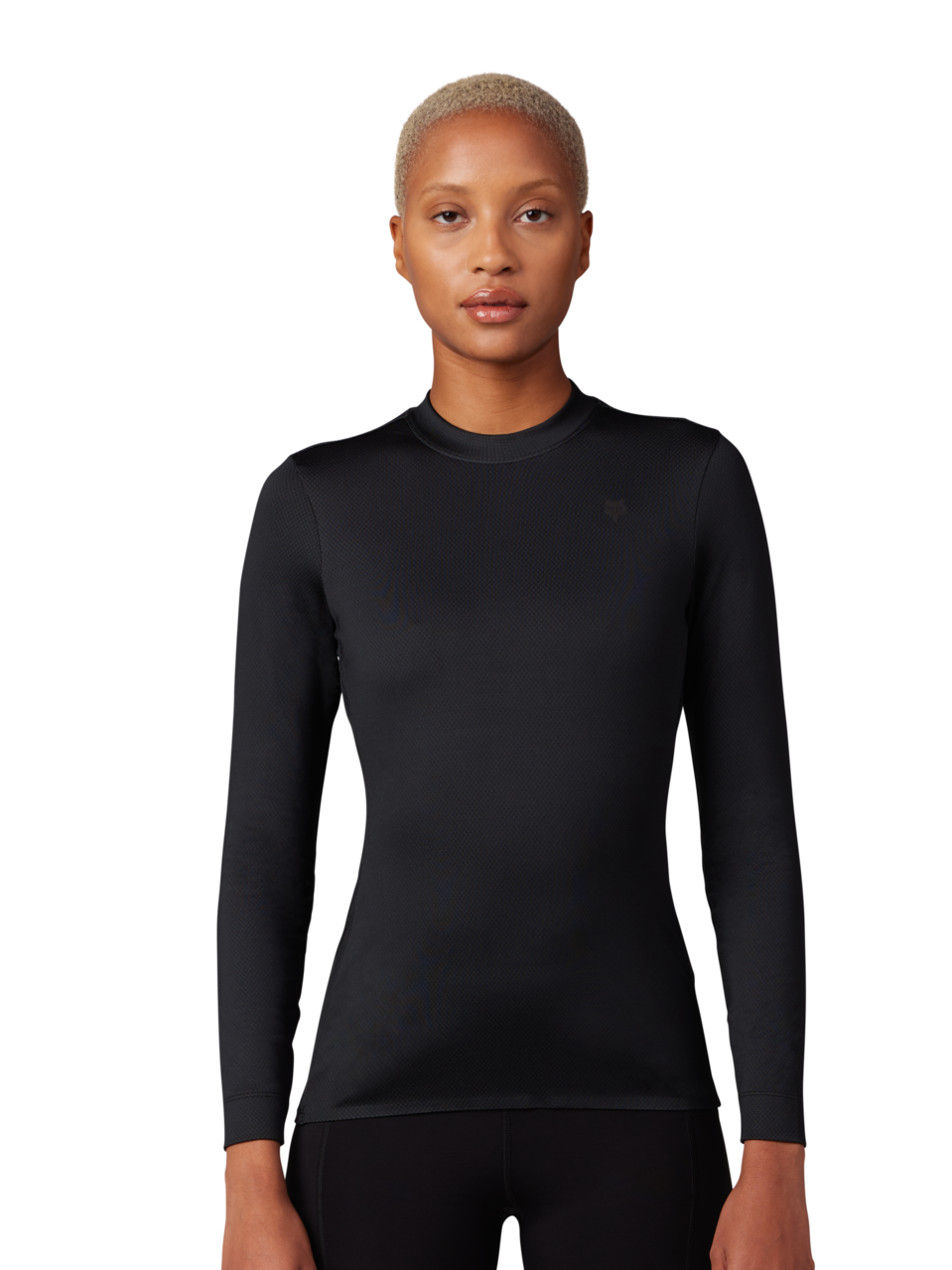 Fox Womens Tecbase Fire Ls Shirt - Liquid-Life #Wähle Deine Farbe_Black