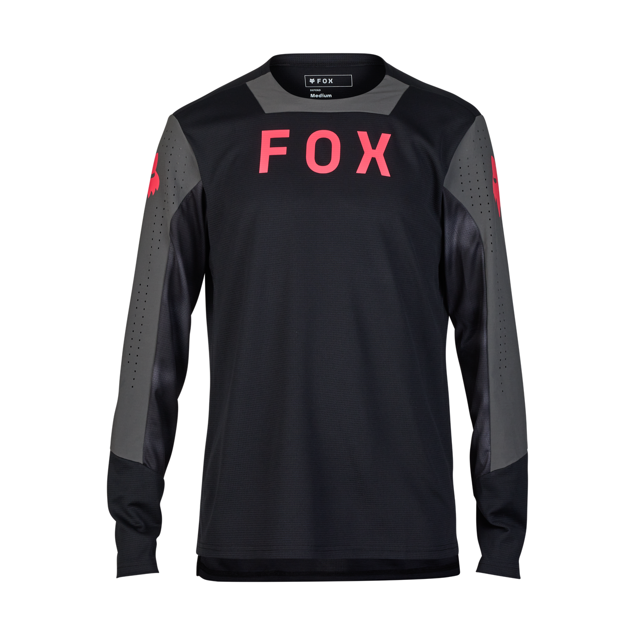 Fox Defend Ls Jersey Taunt - Liquid-Life #Wähle Deine Farbe_Black