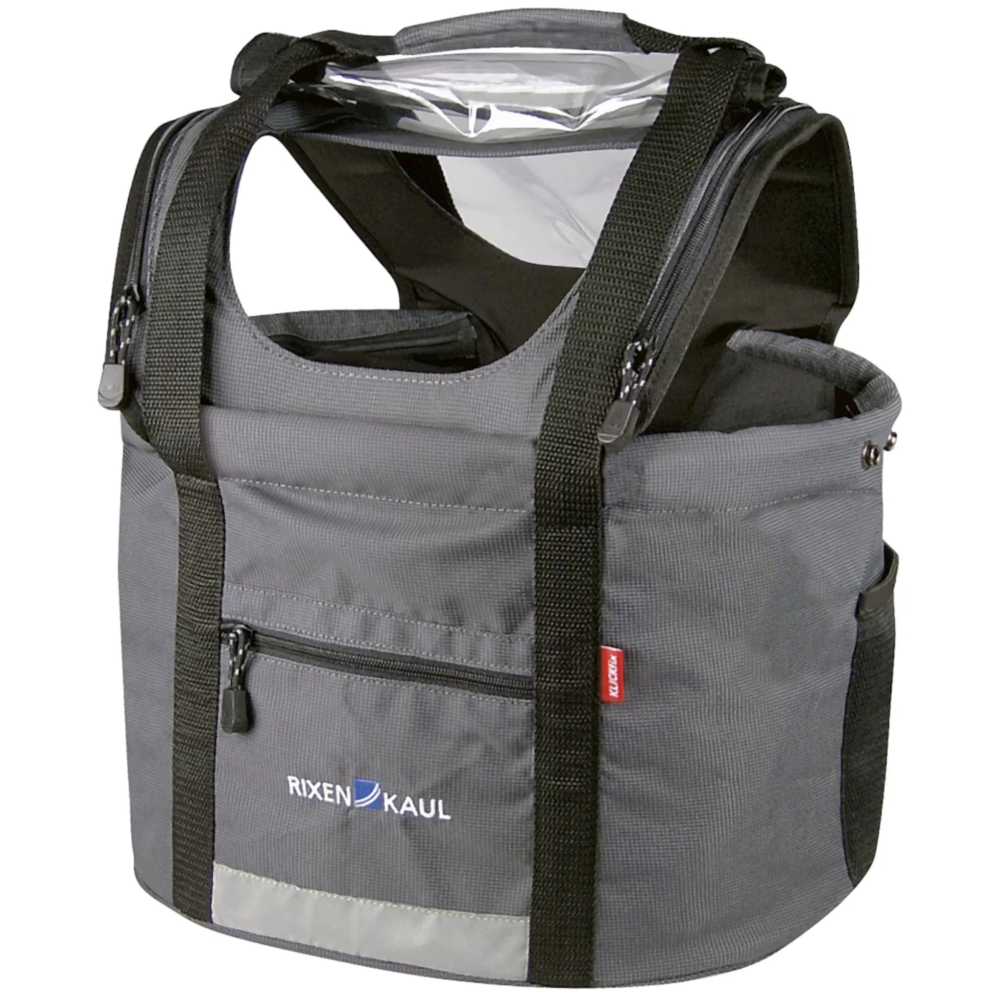 Klickfix Doggy Lenkerkorb #Wähle Deine Farbe_grau/schwarz