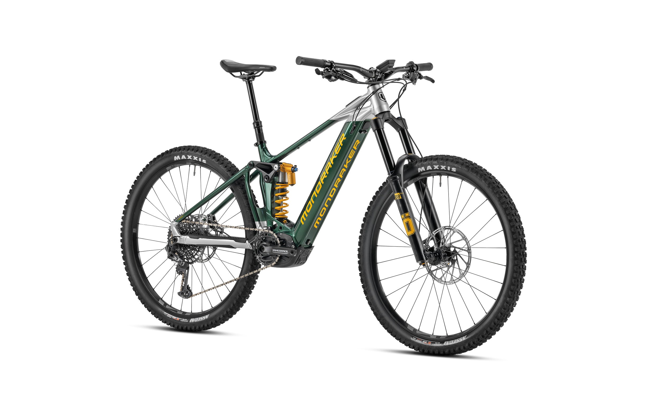 Mondraker Level XR Gloss British Green / Silver / Yellow