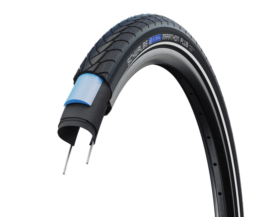 Schwalbe Marathon Plus HS440 Draht Reflex 28 x 1.50 - Liquid-Life #Wähle Deine Farbe_Schwarz