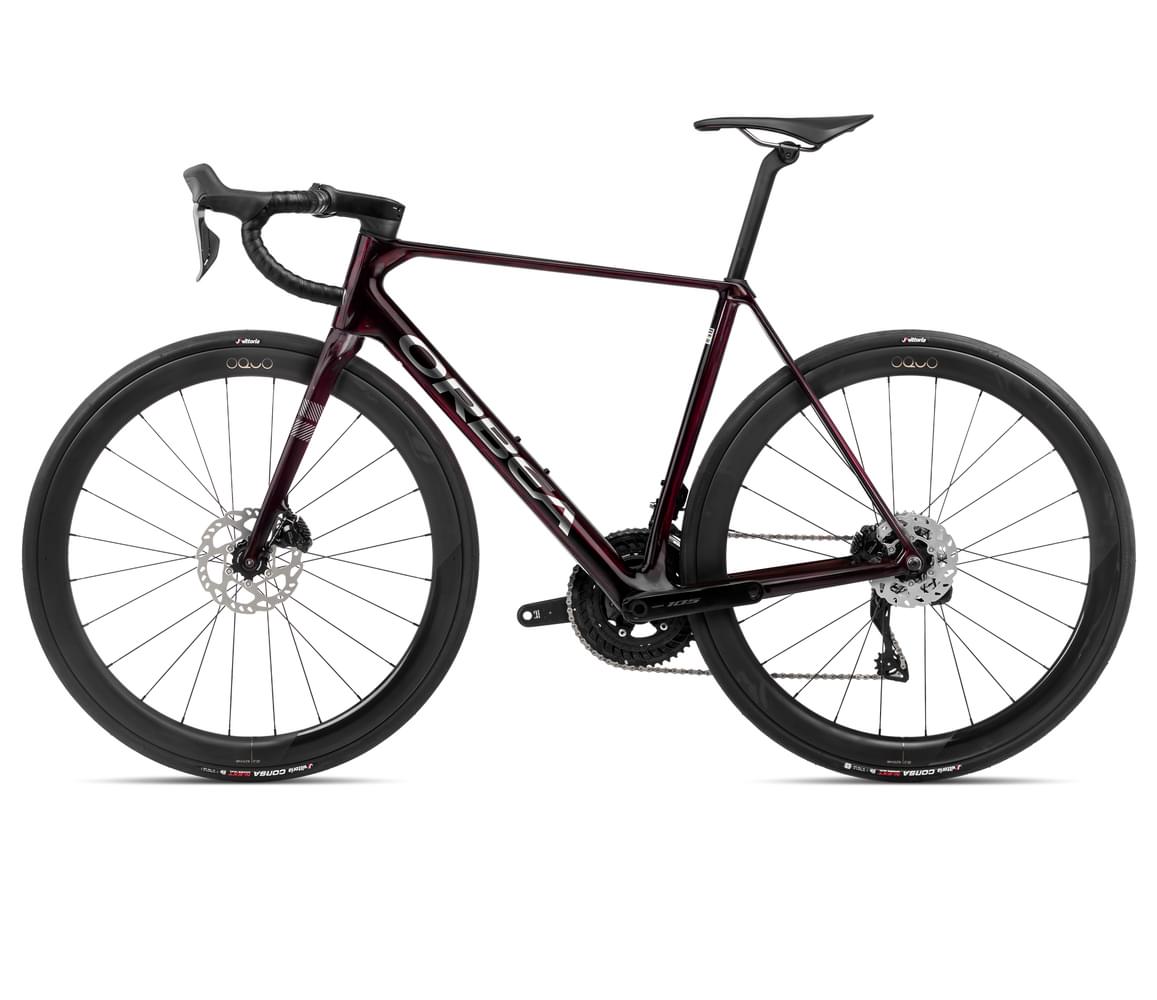 Orbea Orca M30iLtd PWR Wine Red - Titanium