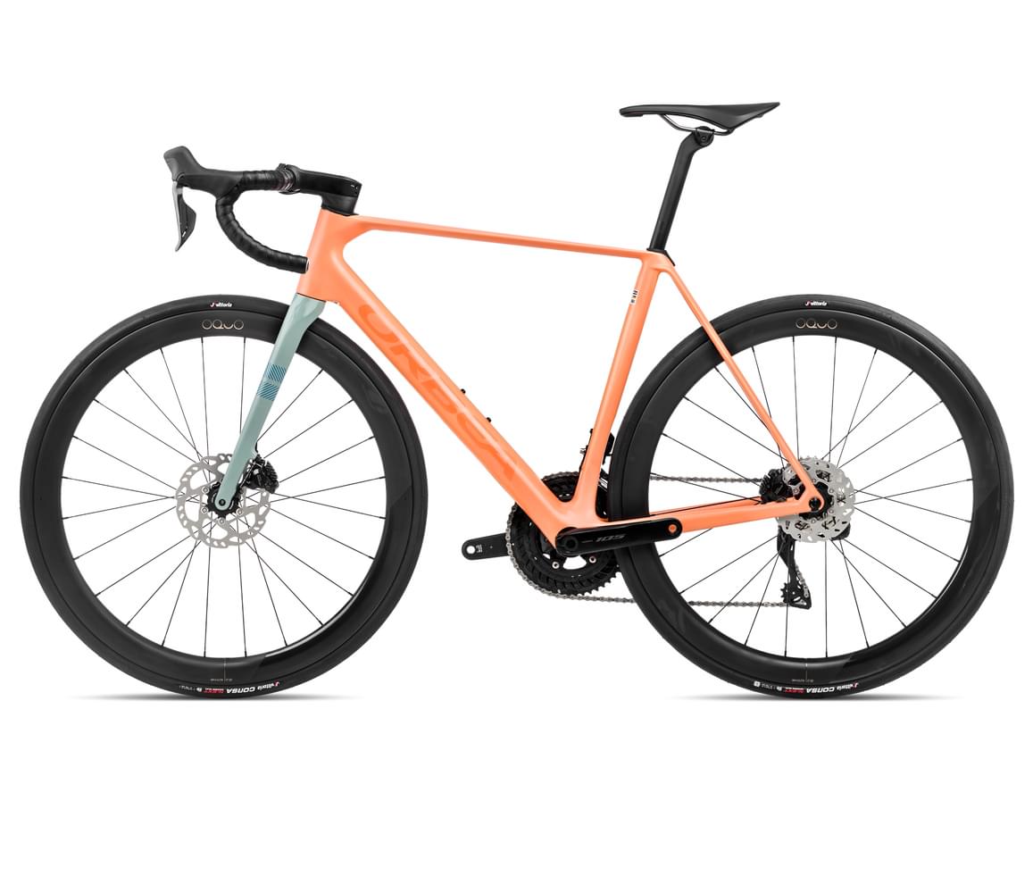 Orbea Orca M30iLtd PWR Orange Cloud - Stone Blue