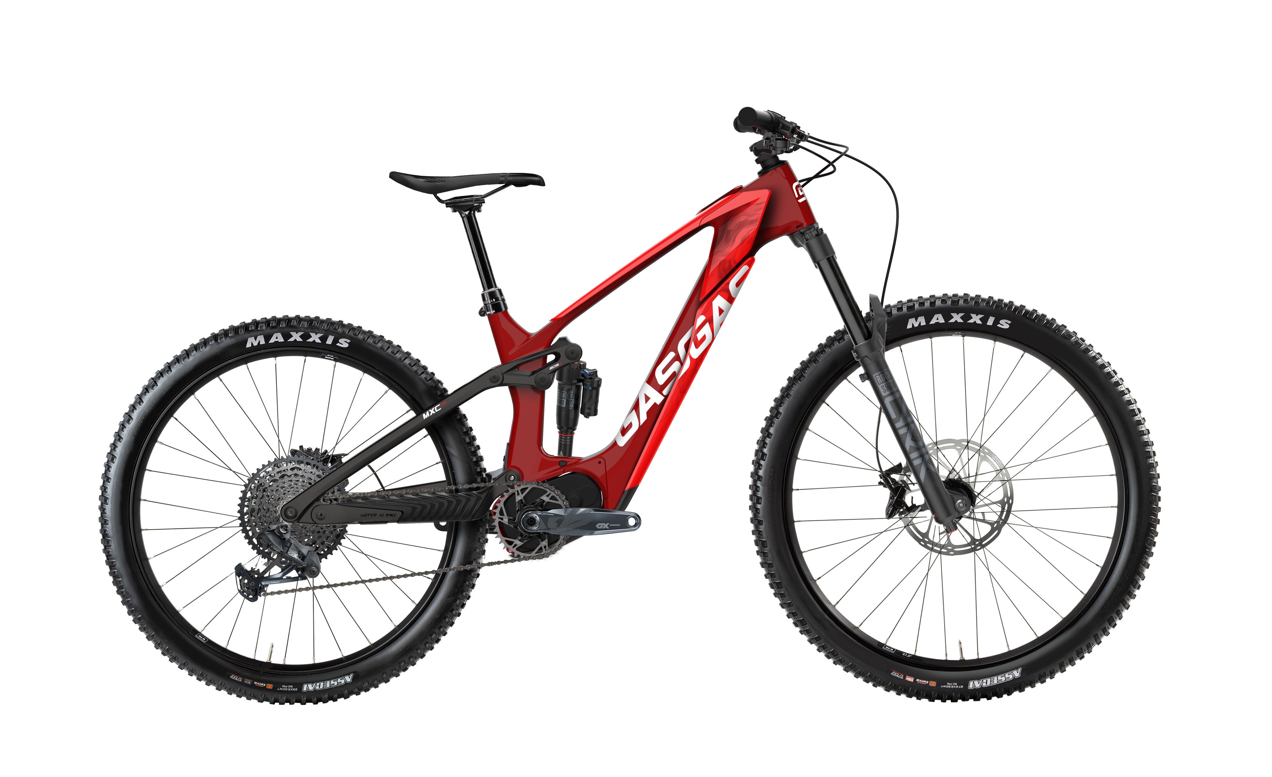 GASGAS MXC 4 Sangria Red/Blanca White