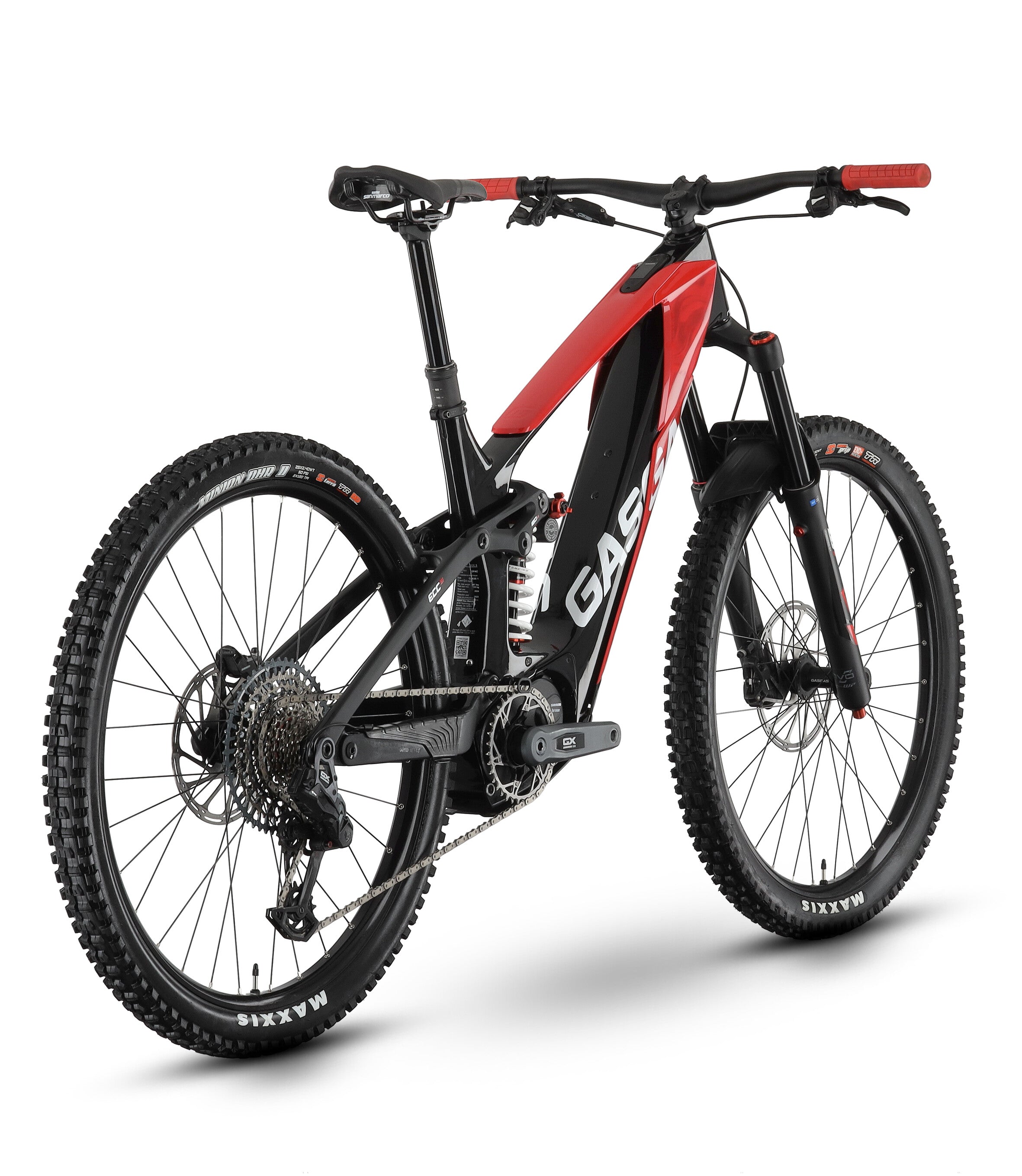 GASGAS ECC 5 Jet Black/Sangria Red