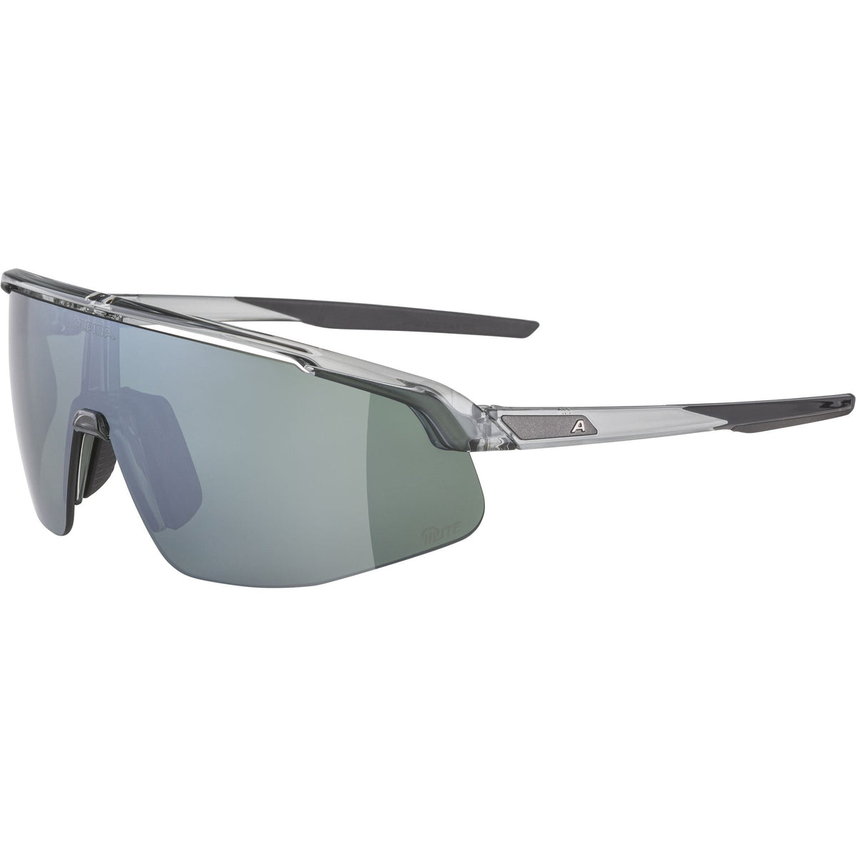 Alpina Turbo Pro Q-Lite - Liquid-Life #Wähle Deine Farbe_clear grey/green/silver mirror