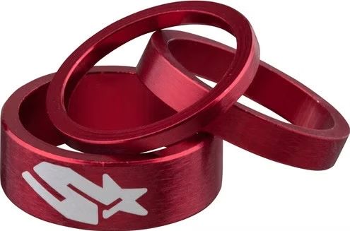 Spank Steuersatz Spacer kitSpank Steuersatz Spacer kit #Wähle Deine Farbe_red