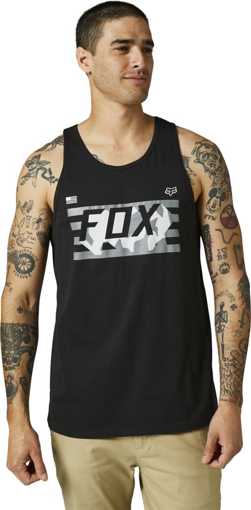 Fox Rwt Flag Premium Tank - Liquid-Life #Wähle Deine Farbe_Black