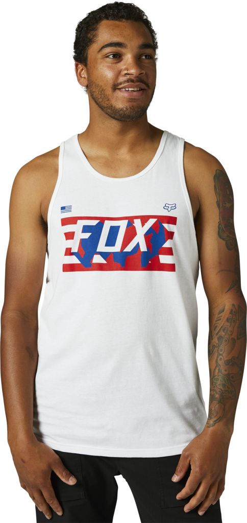 Fox Rwt Flag Premium Tank - Liquid-Life #Wähle Deine Farbe_Optic White