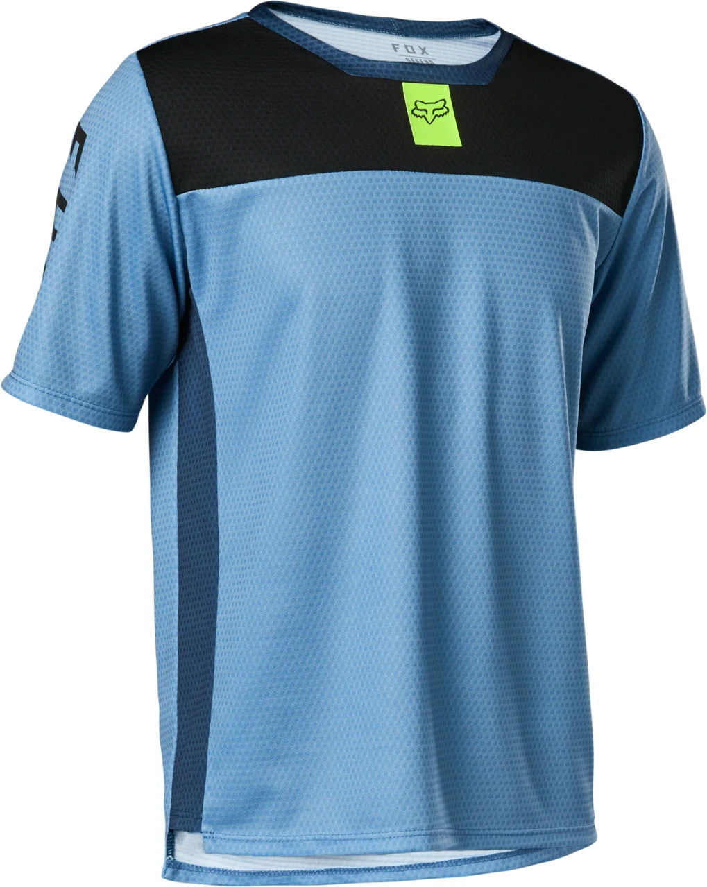 Fox Youth Defend SS Jersey - Liquid-Life #Wähle Deine Farbe_Dust Blue