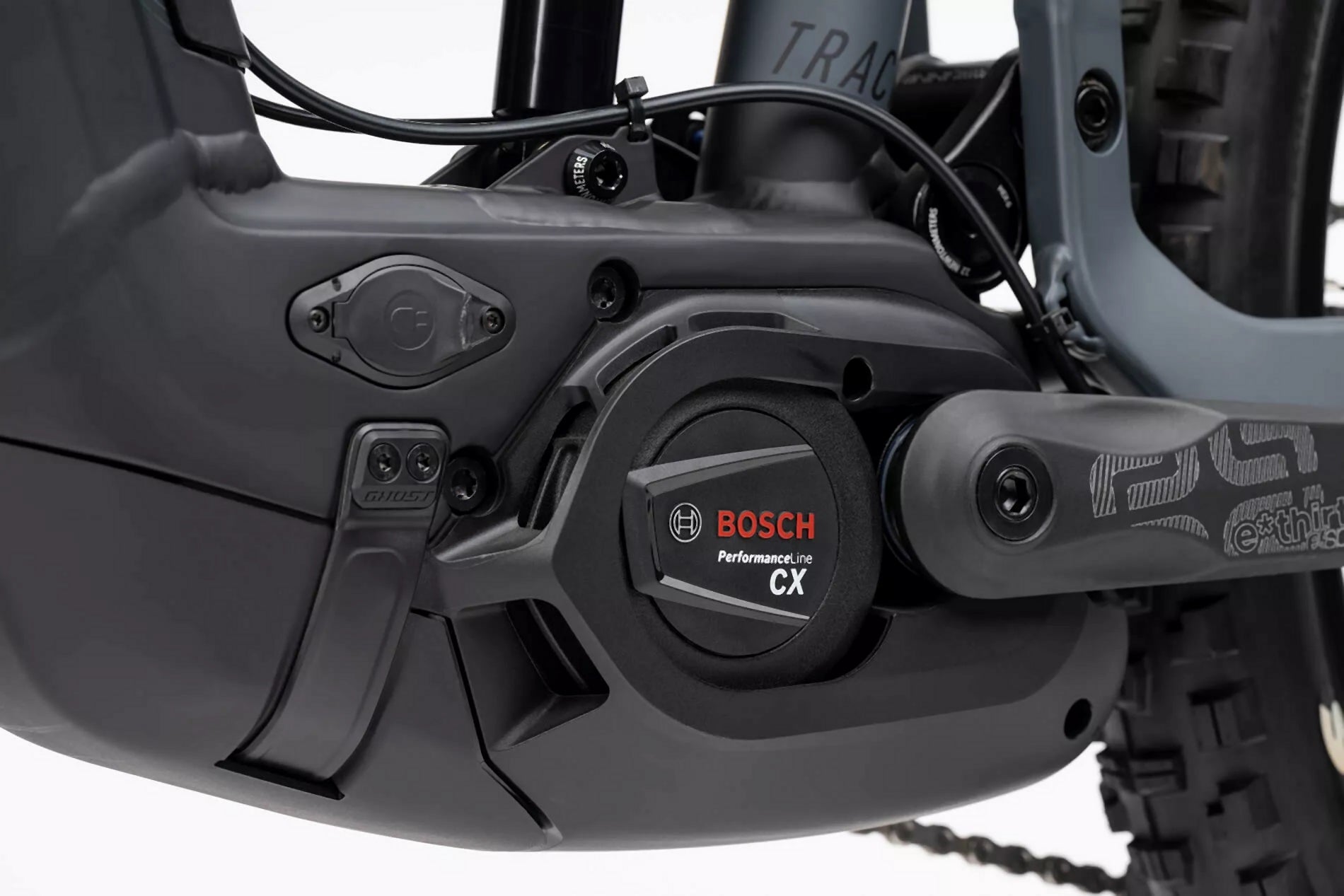 Ghost E-RIOT AM AL 160/160 Universal dark gray/black - matt