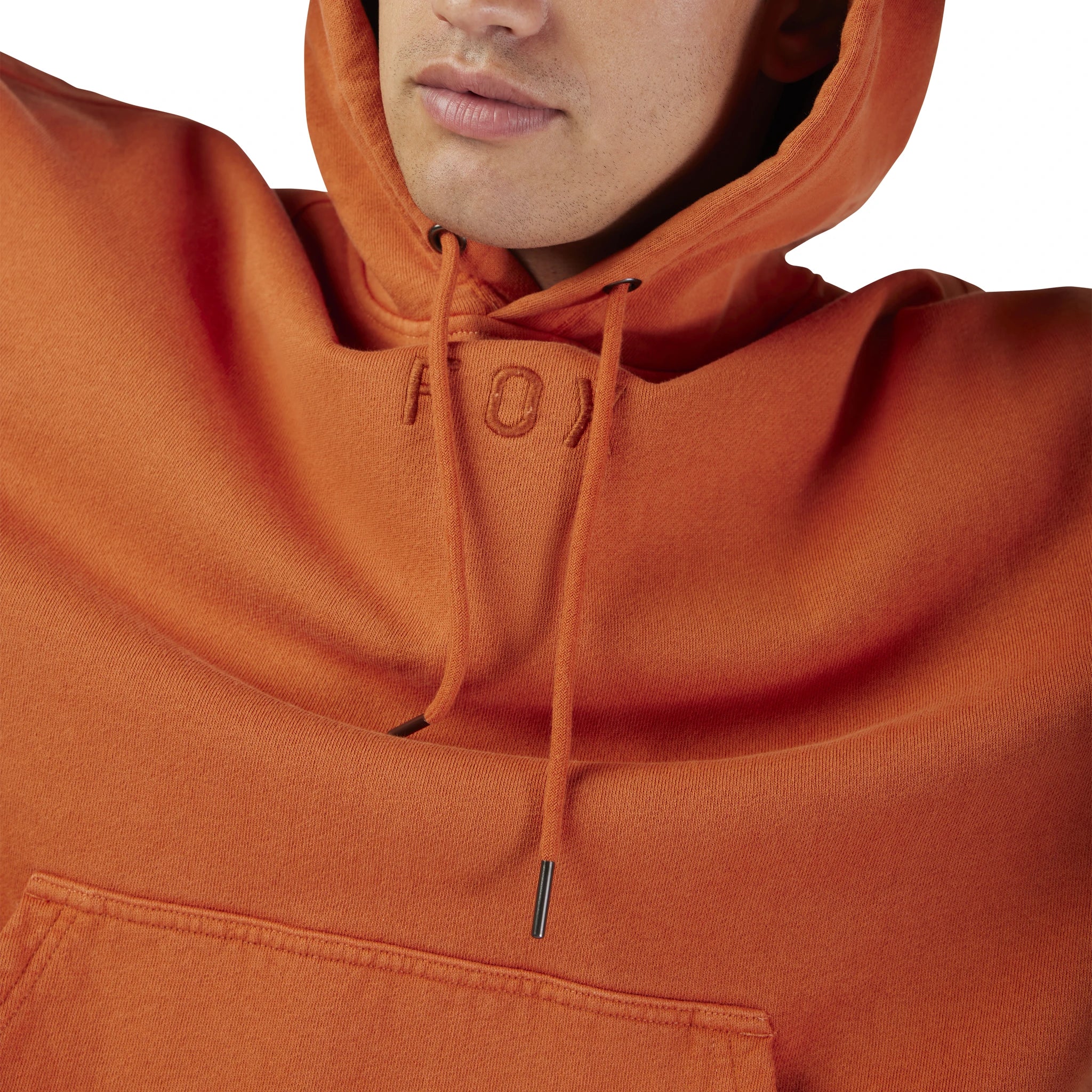 Fox Wordmark Oversized Fleece PO - Liquid-Life #Wähle Deine Farbe_Cognac