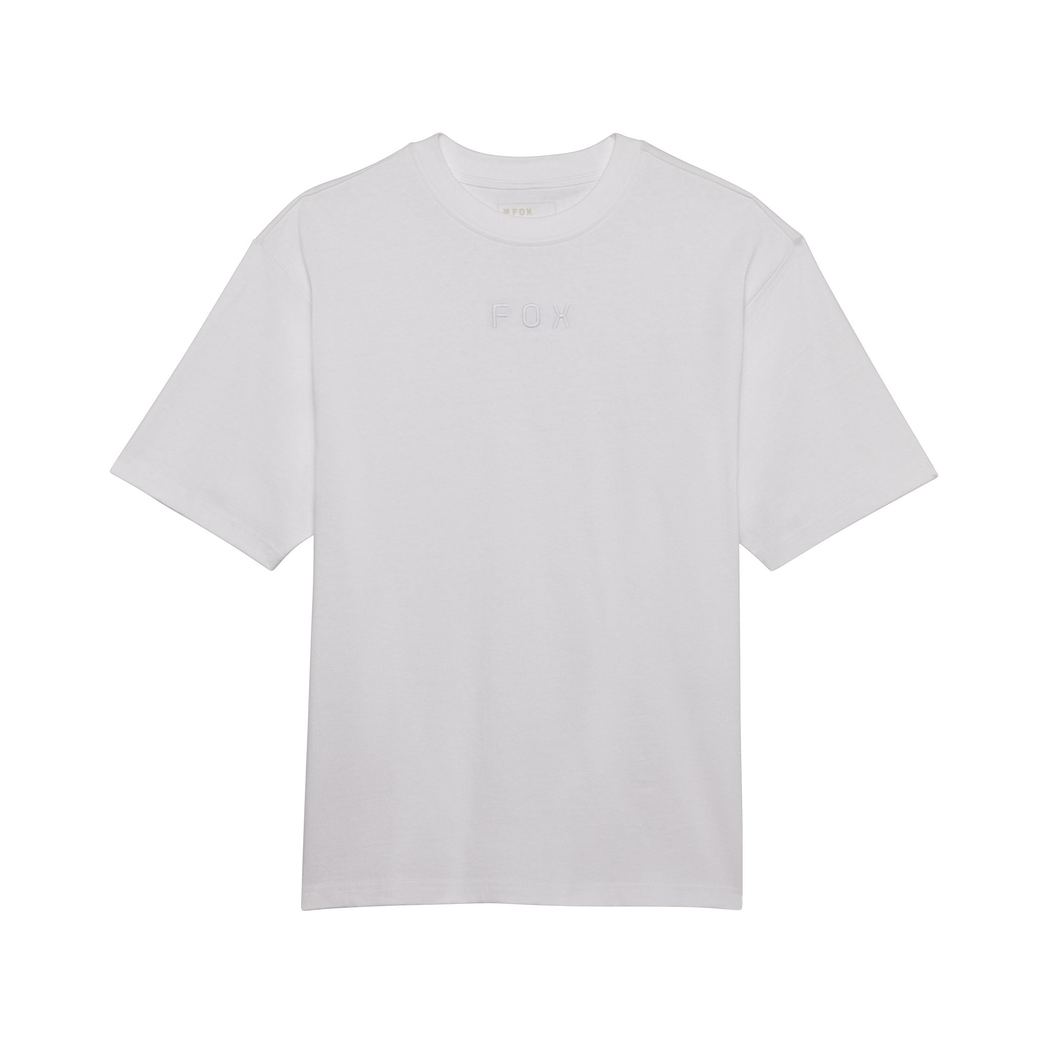 Fox Wordmark Ov SS Tee - Liquid-Life #Wähle Deine Farbe_Optic White