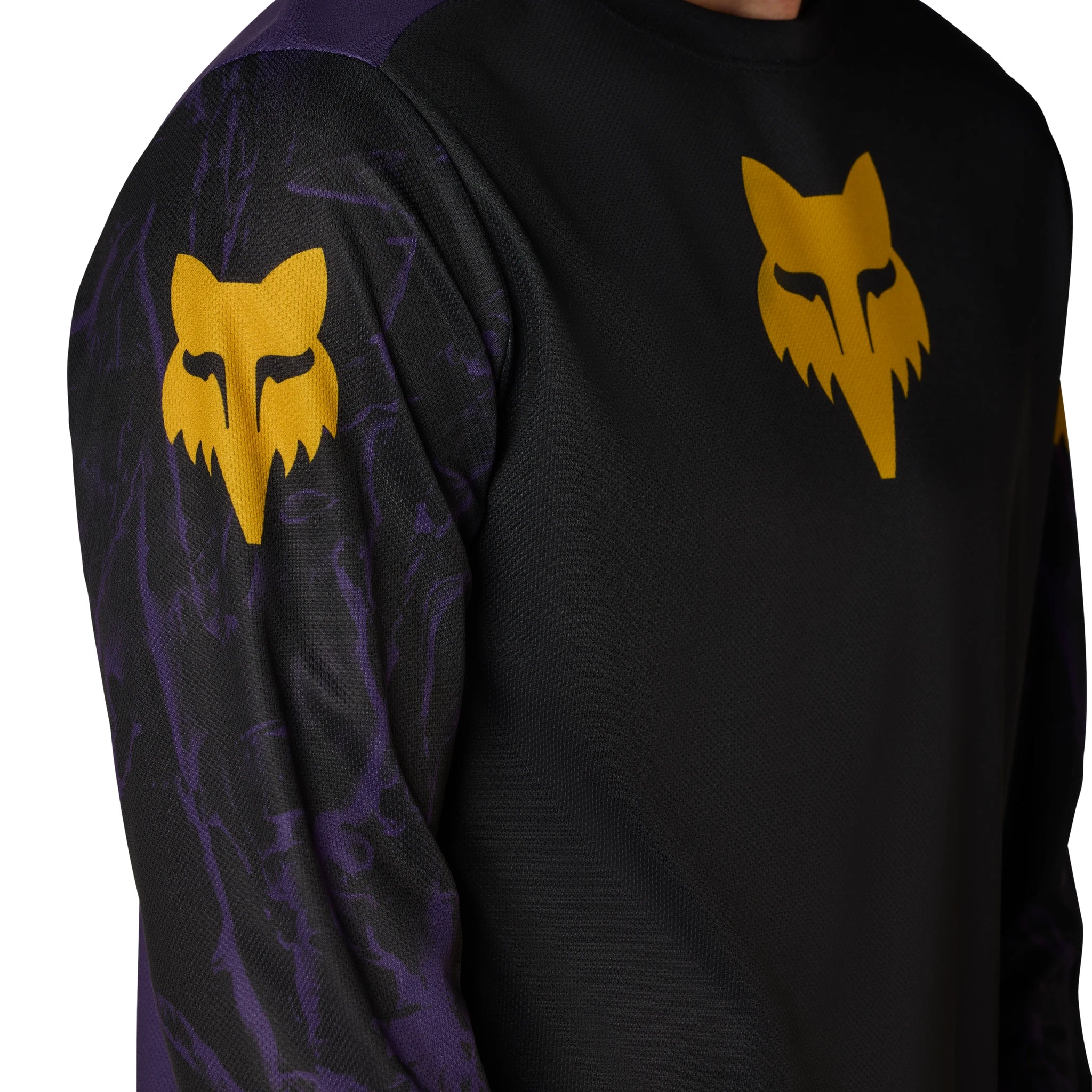 Fox Ranger LS Jersey I. Print - Liquid-Life #Wähle Deine Farbe_plum