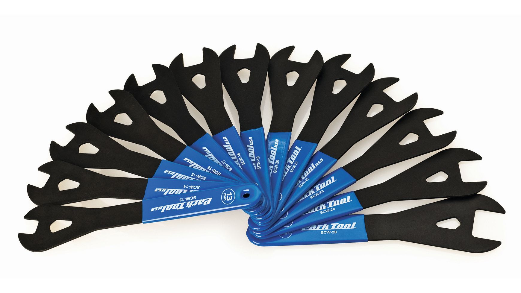 Park Tool SCW-Set.3 Konusschlüssel 13-24+26+28 - Liquid-Life #Wähle Deine Farbe_blau