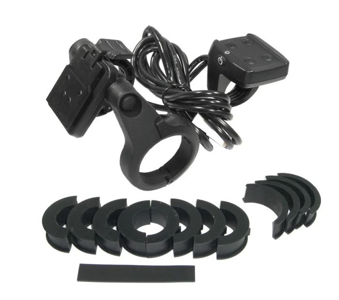 Yamaha Display Halter nur für Display inkl Bedien - Liquid-Life #Wähle Deine Farbe_Schwarz