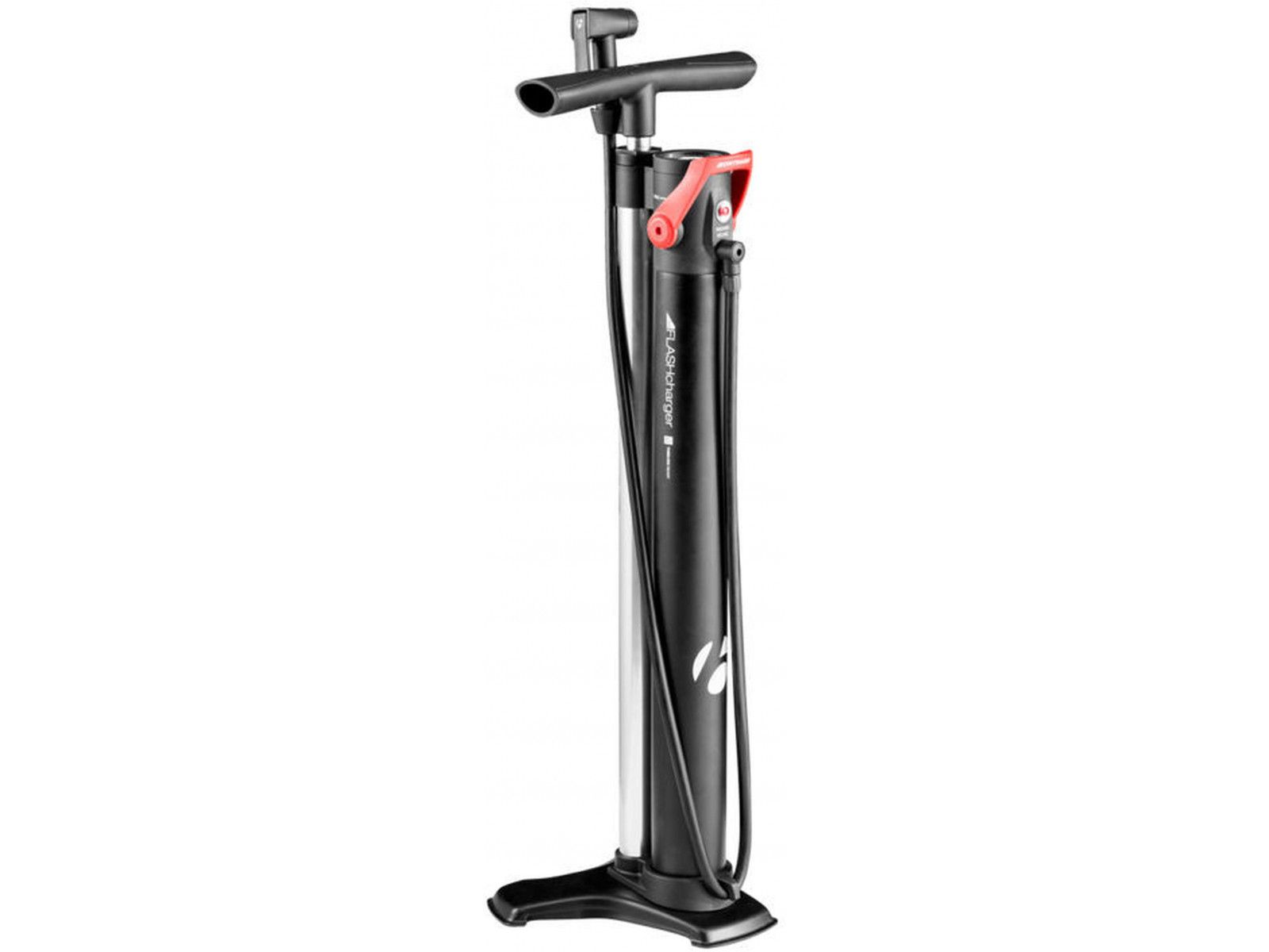 fahrradpumpe tubeless Bontrager Flash Charger Tubeless Ready Pumpe