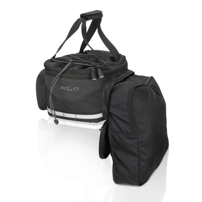 XLC Gepäckträgertasche carry more BA-S64 - Liquid-Life #Wähle Deine Farbe_schwarz
