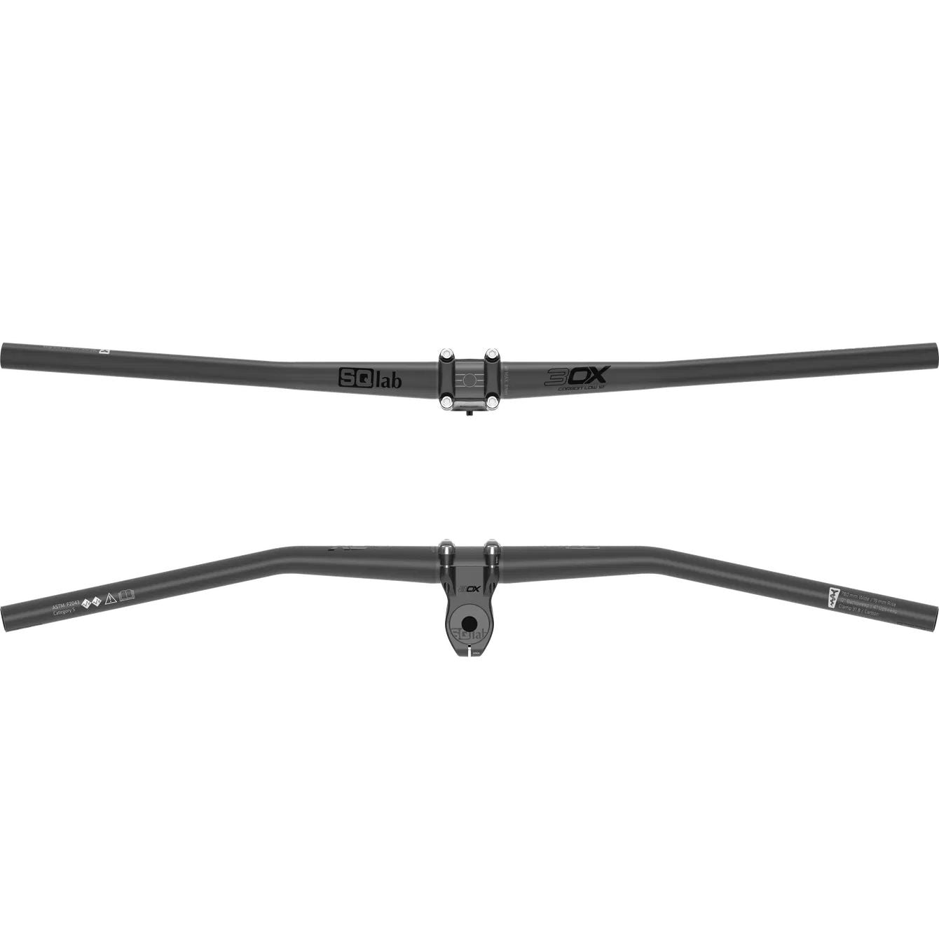 SQ-lab Lenker 3OX Carbon low #Wähle Deine Farbe_black