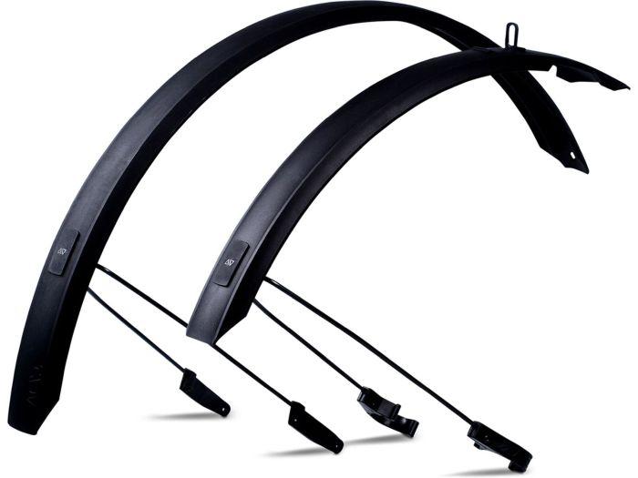 Cube 19 Acid Schutzblechset JUNIOR 55 24" mit Streben - Liquid-Life #Wähle Deine Farbe_schwarz