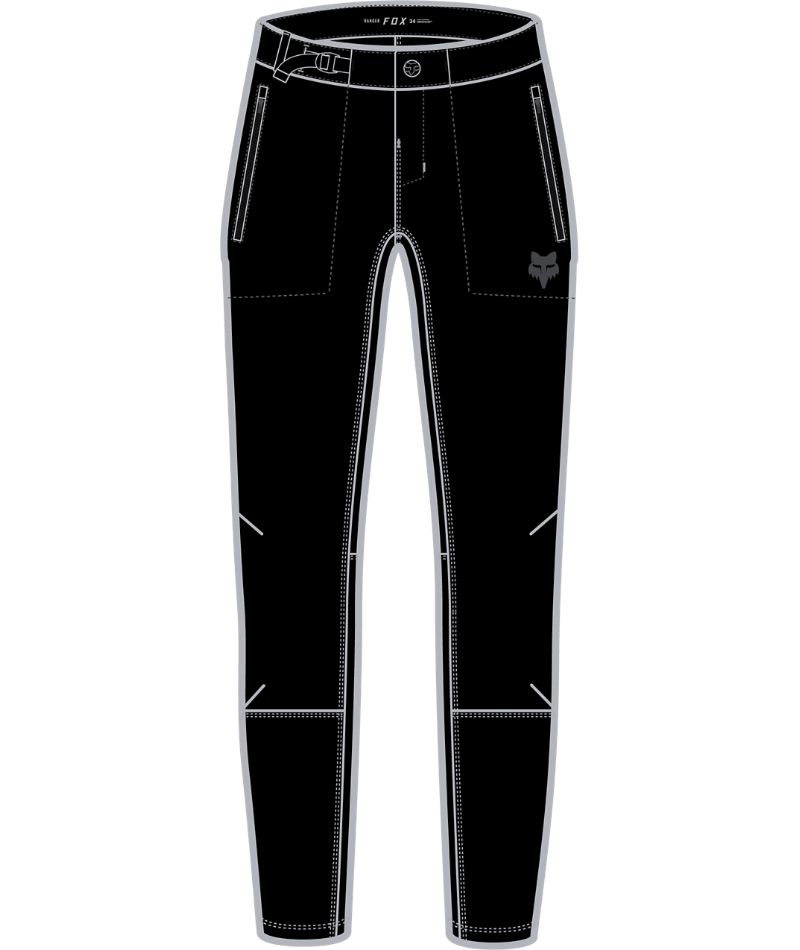 Fox W Ranger Pant - Liquid-Life #Wähle Deine Farbe_Black