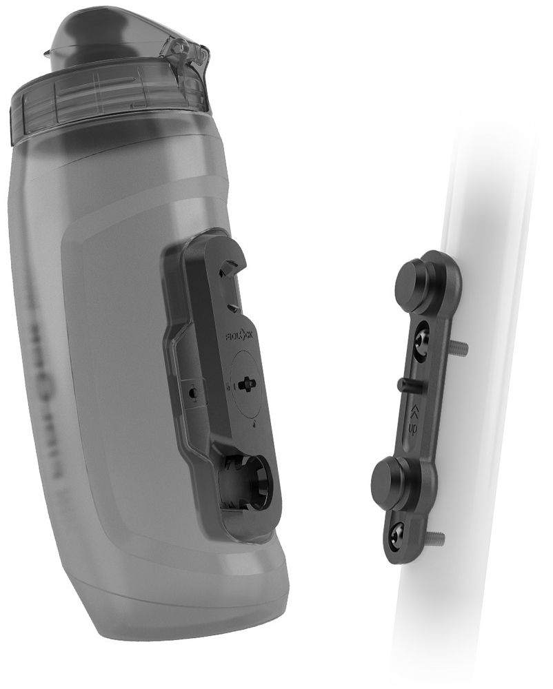 Fidlock Bottle 590 + Bike Base - Liquid-Life #Wähle Deine Farbe_transparent white