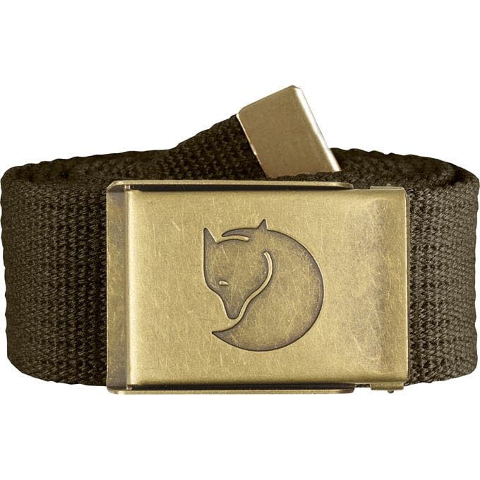 Fjaellraeven Canvas Brass Belt