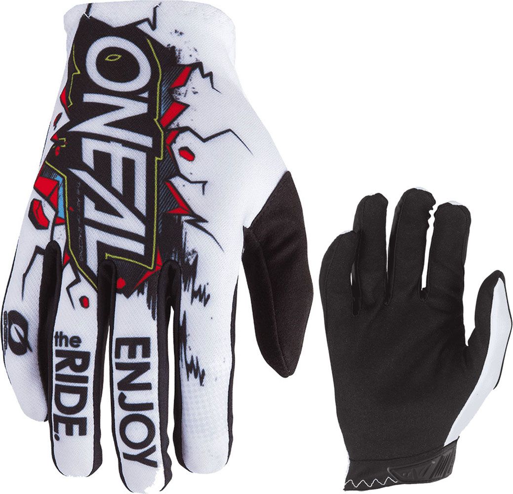 O'Neal Matrix Youth Glove Villain - Liquid-Life #Wähle Deine Farbe_white