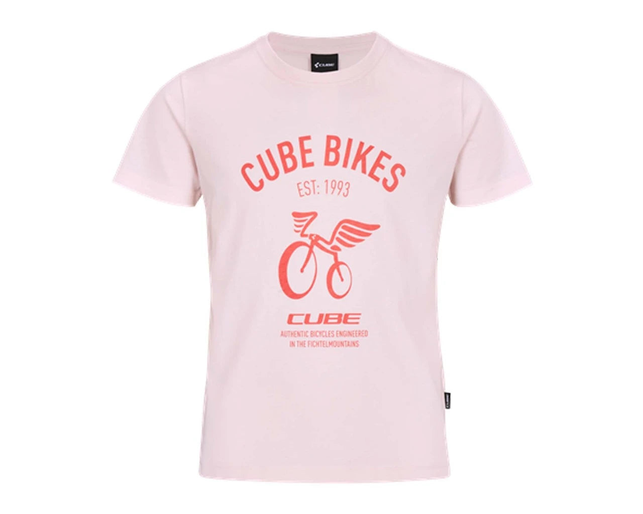 Cube JUNIOR Organic T-Shirt Wings - Liquid-Life #Wähle Deine Farbe_rose