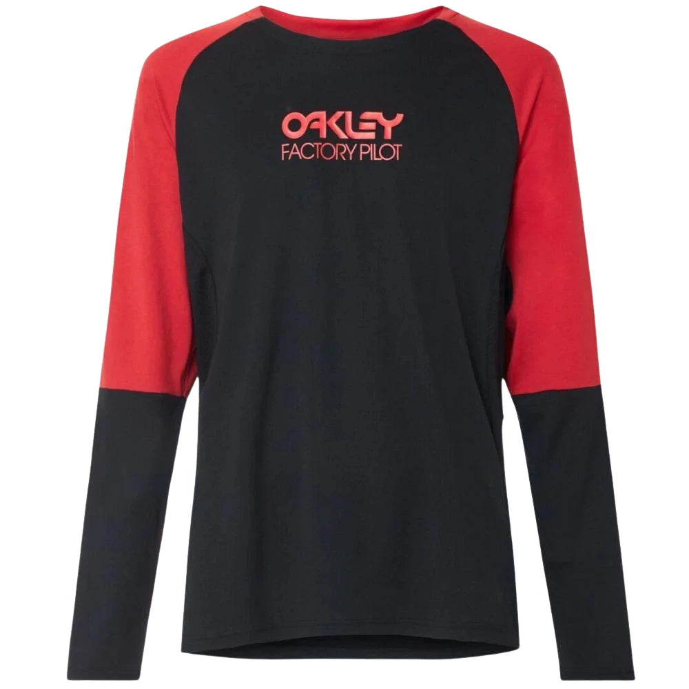 Oakley Switchback LS Trail Tee - Liquid-Life #Wähle Deine Farbe_Blackout