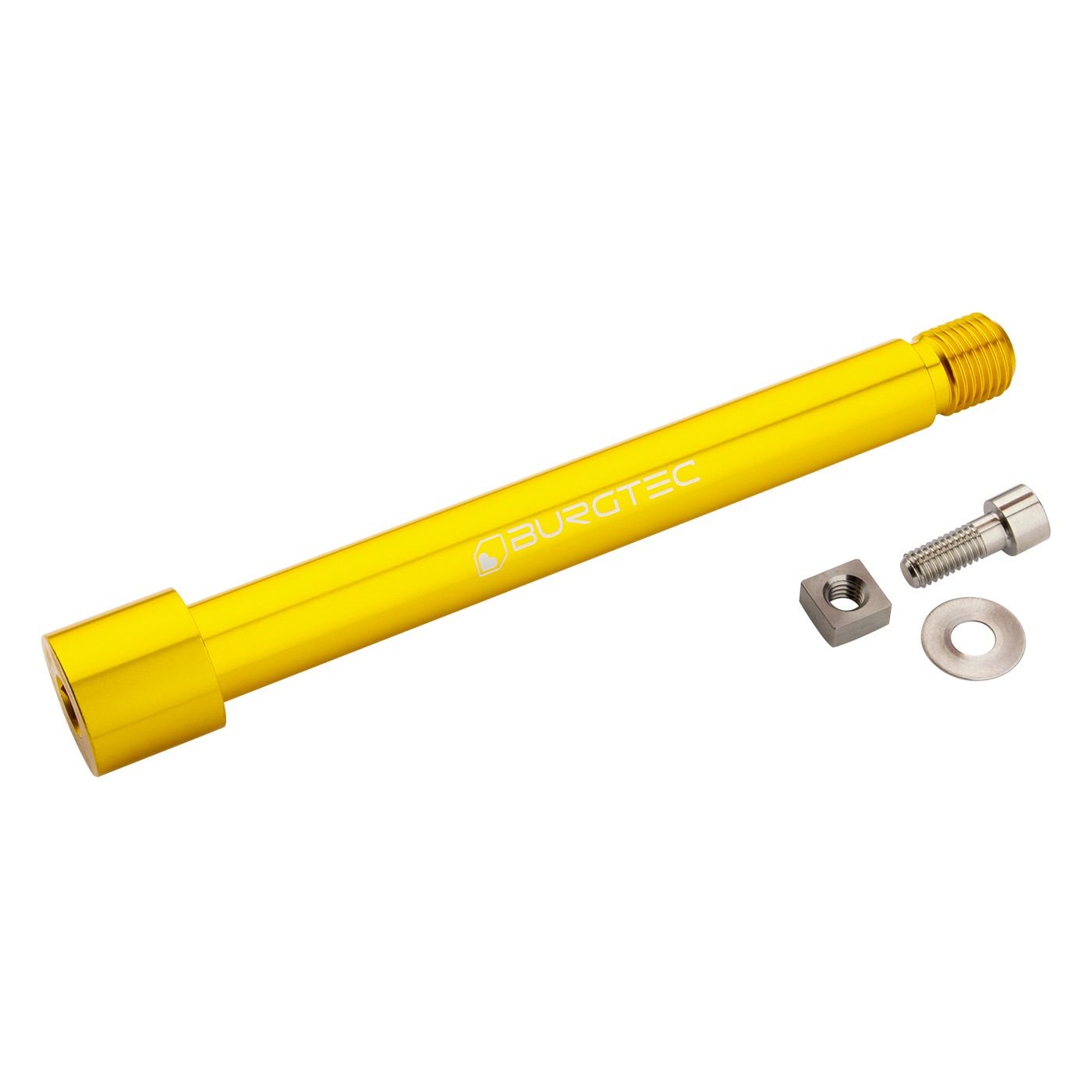 Burgtec Fox Boost 2021+ Fork Axle - Liquid-Life #Wähle Deine Farbe_Bullion Gold