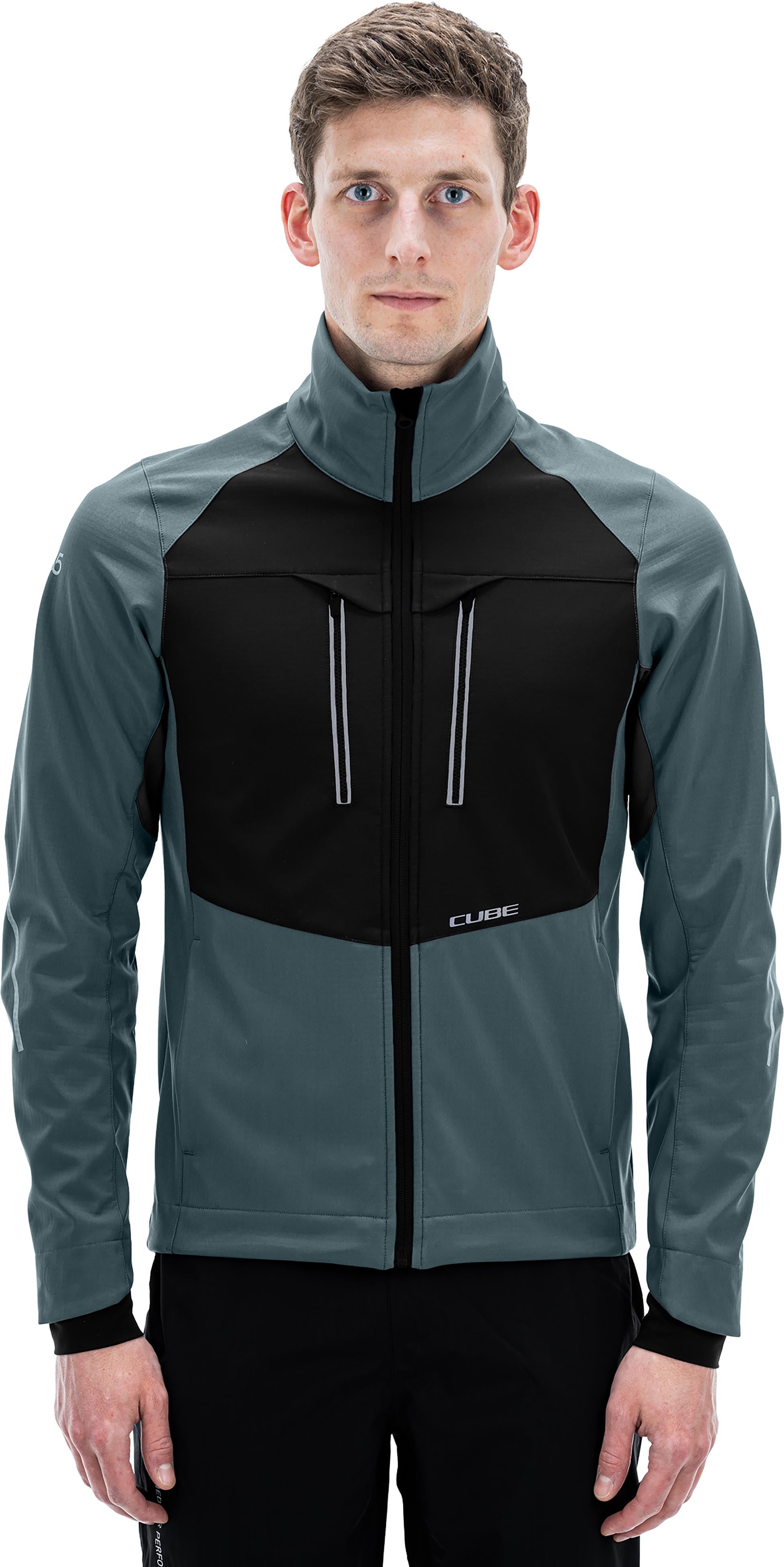 Cube BLACKLINE Softshelljacke 365 - Liquid-Life #Wähle Deine Farbe_black`n`grey