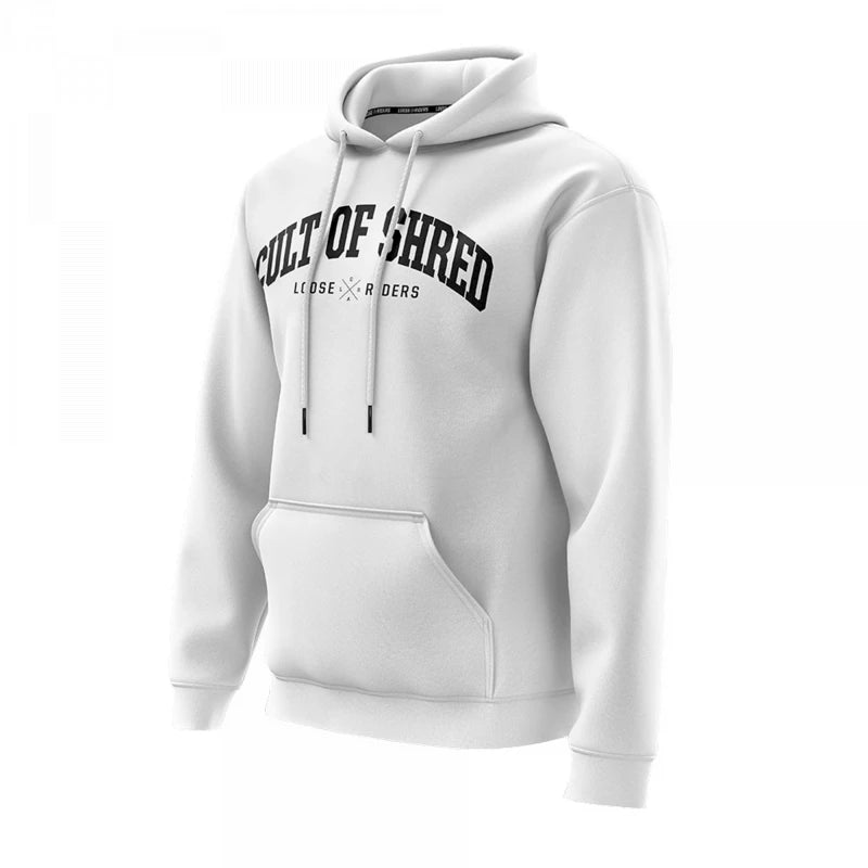 Loose Riders Fleece Hoodies - Liquid Life #Wähle Deine Farbe_White