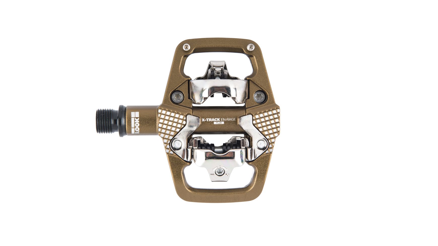 Look XTrack ENRAGE+ Pedale - Liquid-Life #Wähle Deine Farbe_Braun / Silber