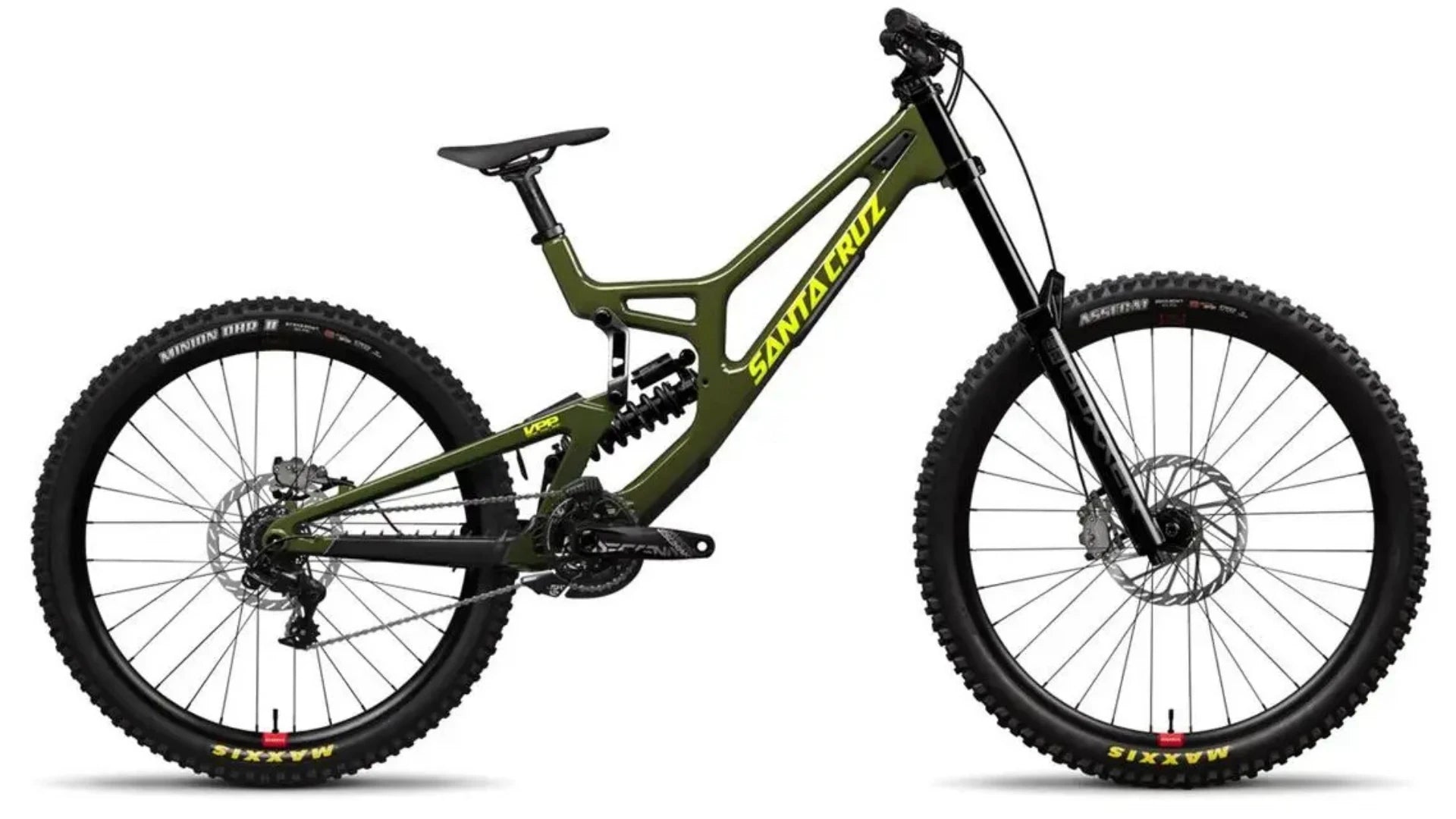 green's fahrrad gebraucht Santa Cruz V10 8 CC DH S green günstig kaufen