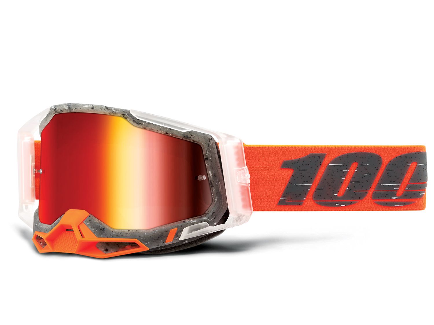 100% Racecraft 2 Goggle - Mirror Lens - Liquid-Life #Wähle Deine Farbe_Schrute