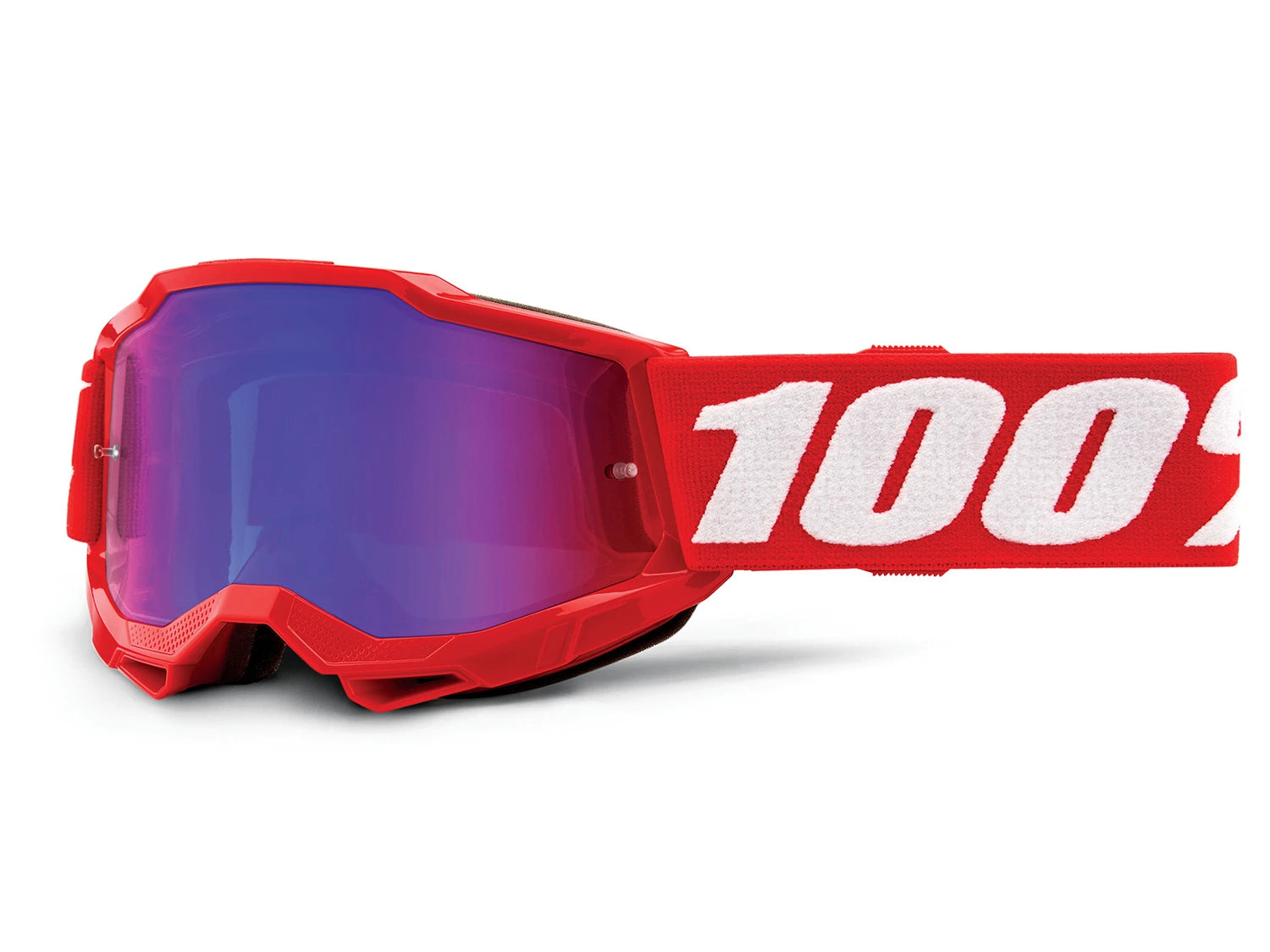 100% Accuri 2 Junior Goggle - Mirror Lens - Liquid-Life #Wähle Deine Farbe_neon red