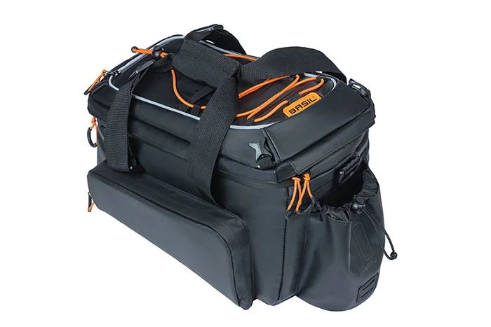 BASIL Miles Trunkbag XL Pro MIK schwarz orange #Wähle Deine Farbe_schwarz/orange