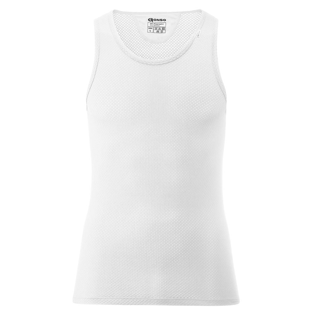 Gonso Base Shirt Sleeveless M - Liquid-Life #Wähle Deine Farbe_white