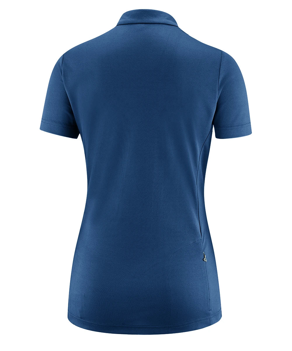 Gonso Damen-Bikepolo-1/2 Pederoa - Liquid-Life #Wähle Deine Farbe_bluefish
