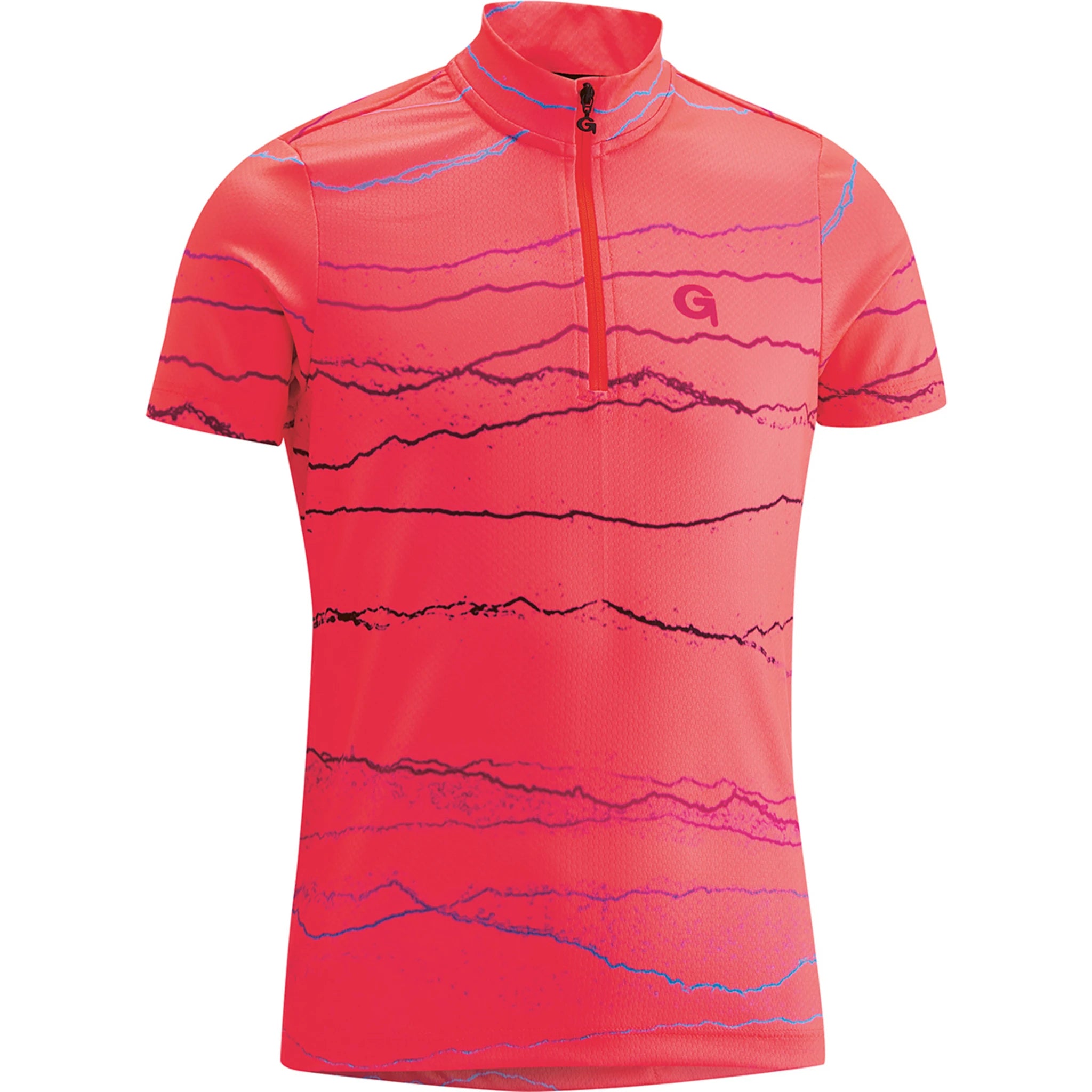 Gonso Kinder-Bikeshirt-1/2-HZ Triest Diva Pink